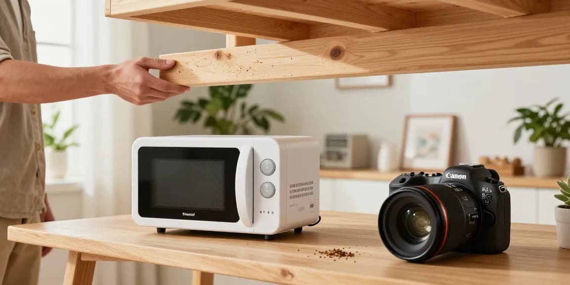 Traitement écologique des bois par Shashel®, dispositif moderne pour éliminer les insectes nuisibles.