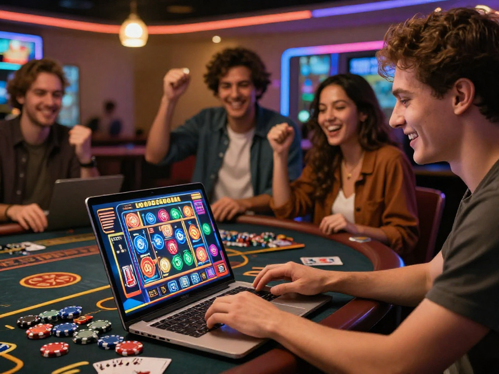 Le casino en ligne France : jeu passionnant sur ordinateur avec ambiance conviviale.