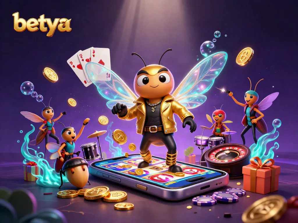 Engage with thrilling slots at Betya while enjoying vibrant 3D casino characters in action.