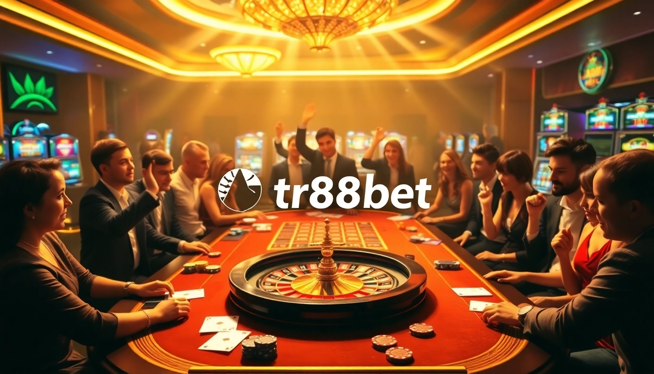 Experience the excitement of tr88bet with thrilling casino games and vibrant gaming tables.