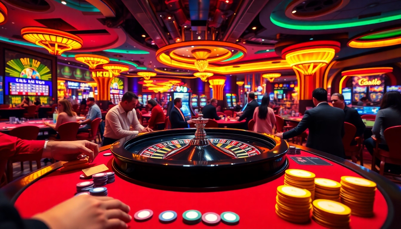 Jouez aux jeux de casino en ligne France dans un environnement dynamique et animé. related image