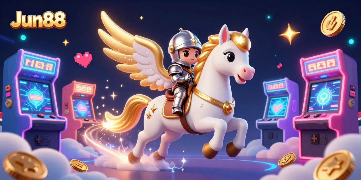 Engage in thrilling gameplay at Jun88, featuring vibrant characters and interactive casino elements.