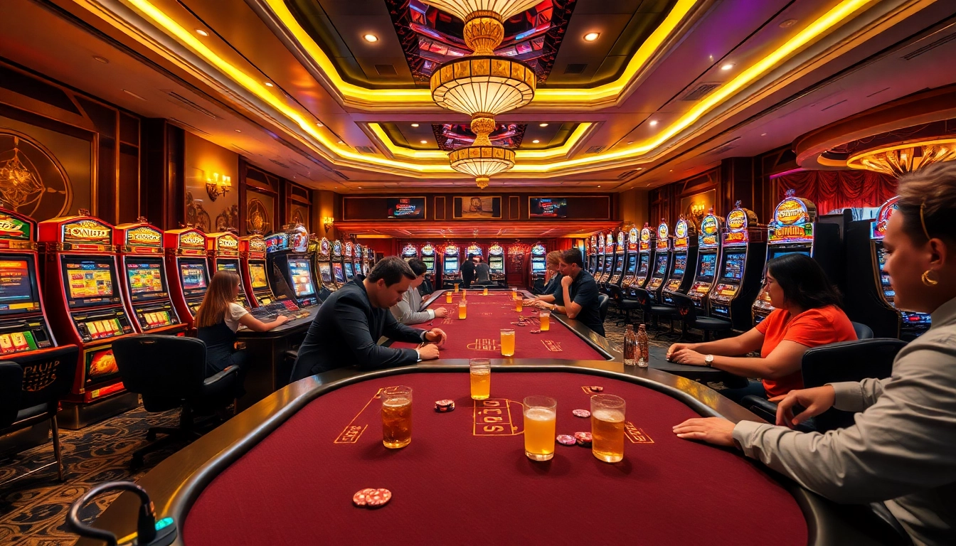 Jouez au casino en ligne France dans un environnement élégant avec des joueurs engagés. related image