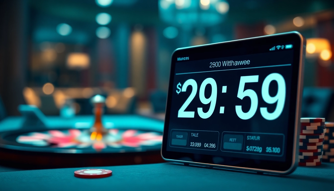Obtenez des informations sur le casino en ligne retrait immédiat avec une interface numérique attrayante. related image