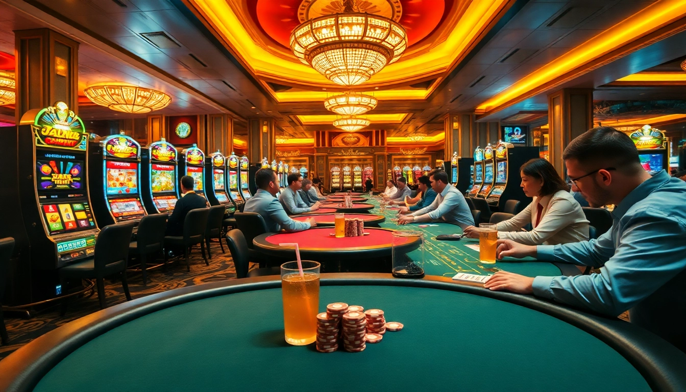 Jouez au casino en ligne France dans un environnement élégant avec des joueurs engagés.