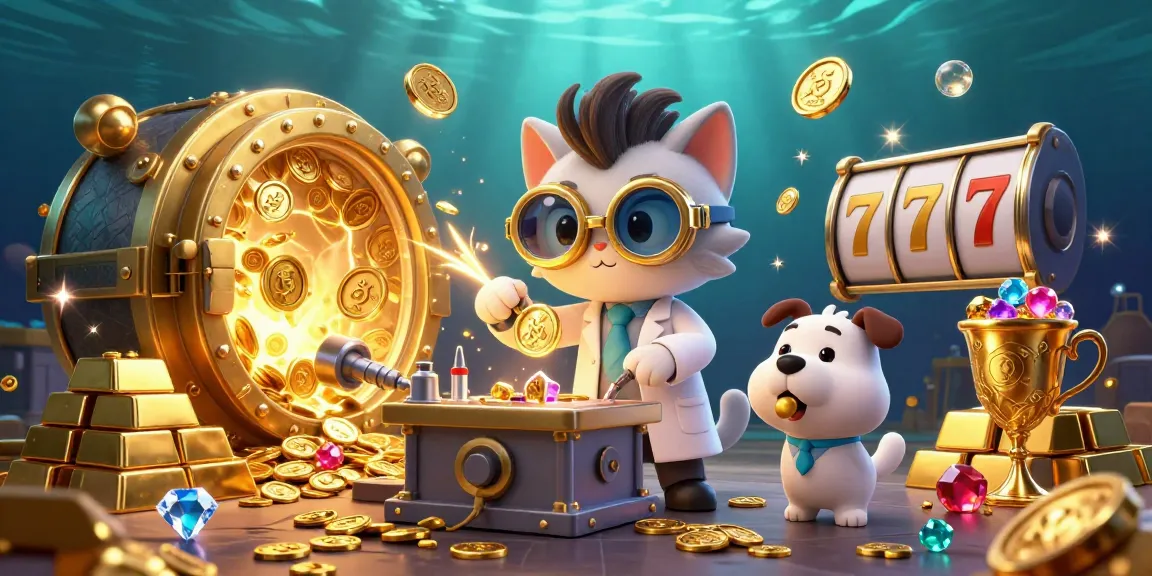 Experience gaming excitement at lolajack Casino with mad scientist cat and endless treasures.
