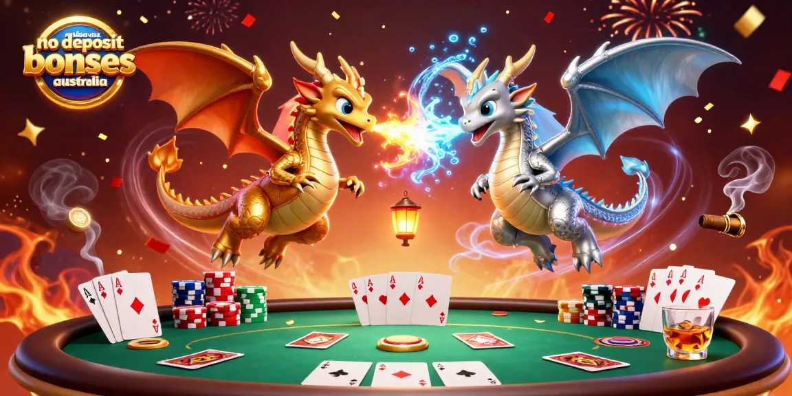 Experience thrilling no deposit bonuses australia casino with dynamic dragons and poker elements.