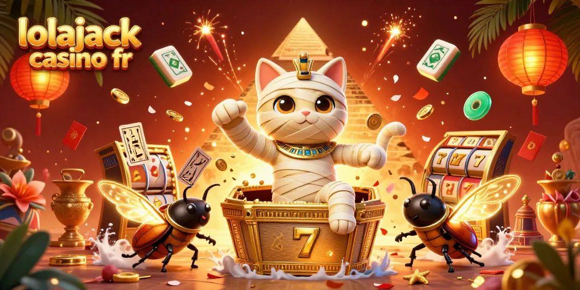 Experience big wins at lolajack casino fr with exciting slots and lively casino games in 3D artistry.