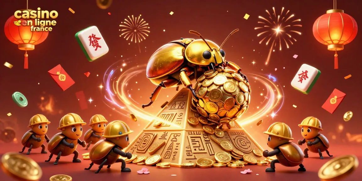 Découvrez les meilleures machines à sous sur casino en ligne france avec des pièces d'or et des lanternes asiatiques.