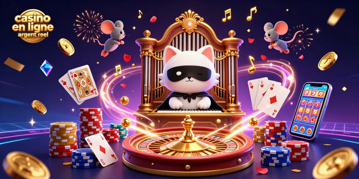 Jouez à casino en ligne argent réel avec des jeux captivants dans cette scène dynamique.