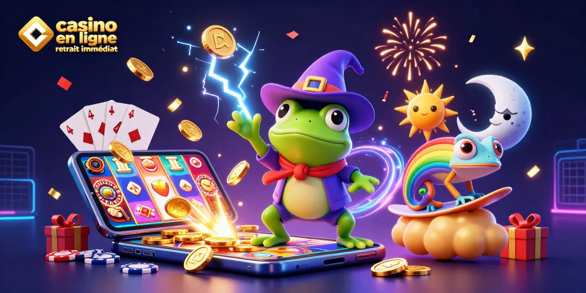 Créez des gains excitants avec casino en ligne retrait immédiat grâce aux jeux de chance colorés.