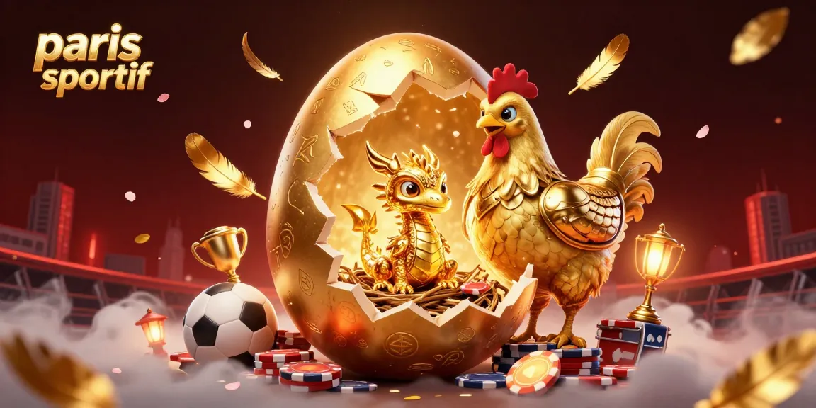 Paris sportif : mise en avant d'un dragon doré et jeux de paris sportifs captivants.