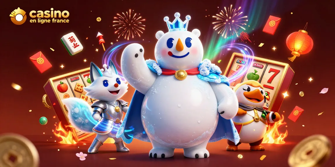 Vivez l'aventure du casino en ligne France avec des machines à sous et un ours roi en 3D captivant.